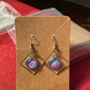 Unique One-of-a-kind Handmade stainless steel Earrings